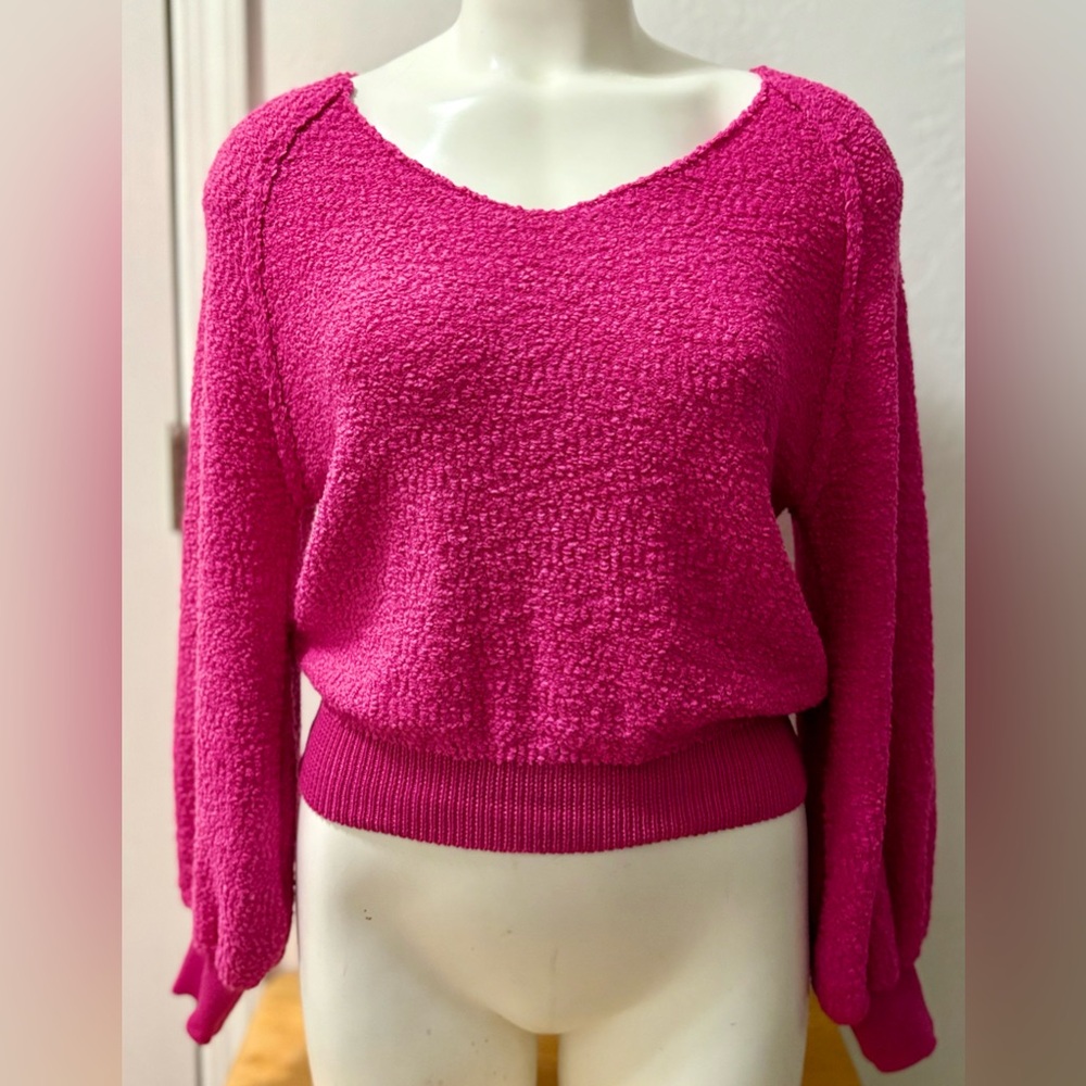 Code X Mode Hot Pink Pullover Sweater size XS
